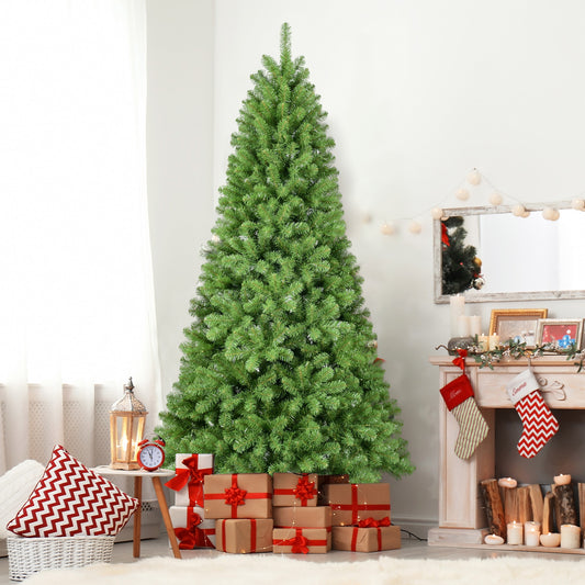 NIGSQJB 6-7-7.5-8-9ft Christmas Trees with Memory Wire