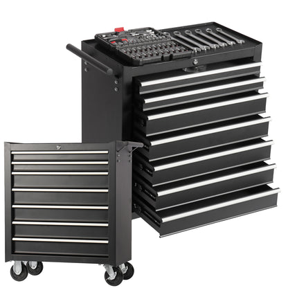 NIGSQJB 7-Drawers Rolling Tool Chest with Wheels & Locking