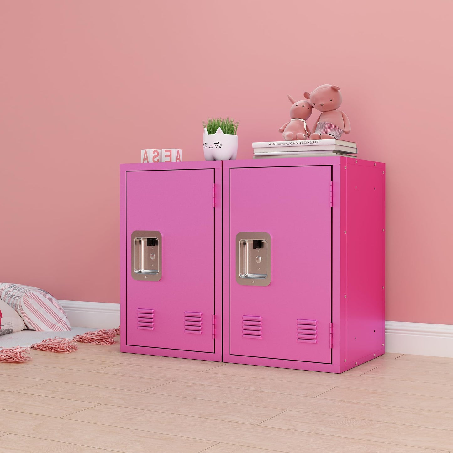 NIGSQJB 24"H Metal Lockable Storage Cabinet