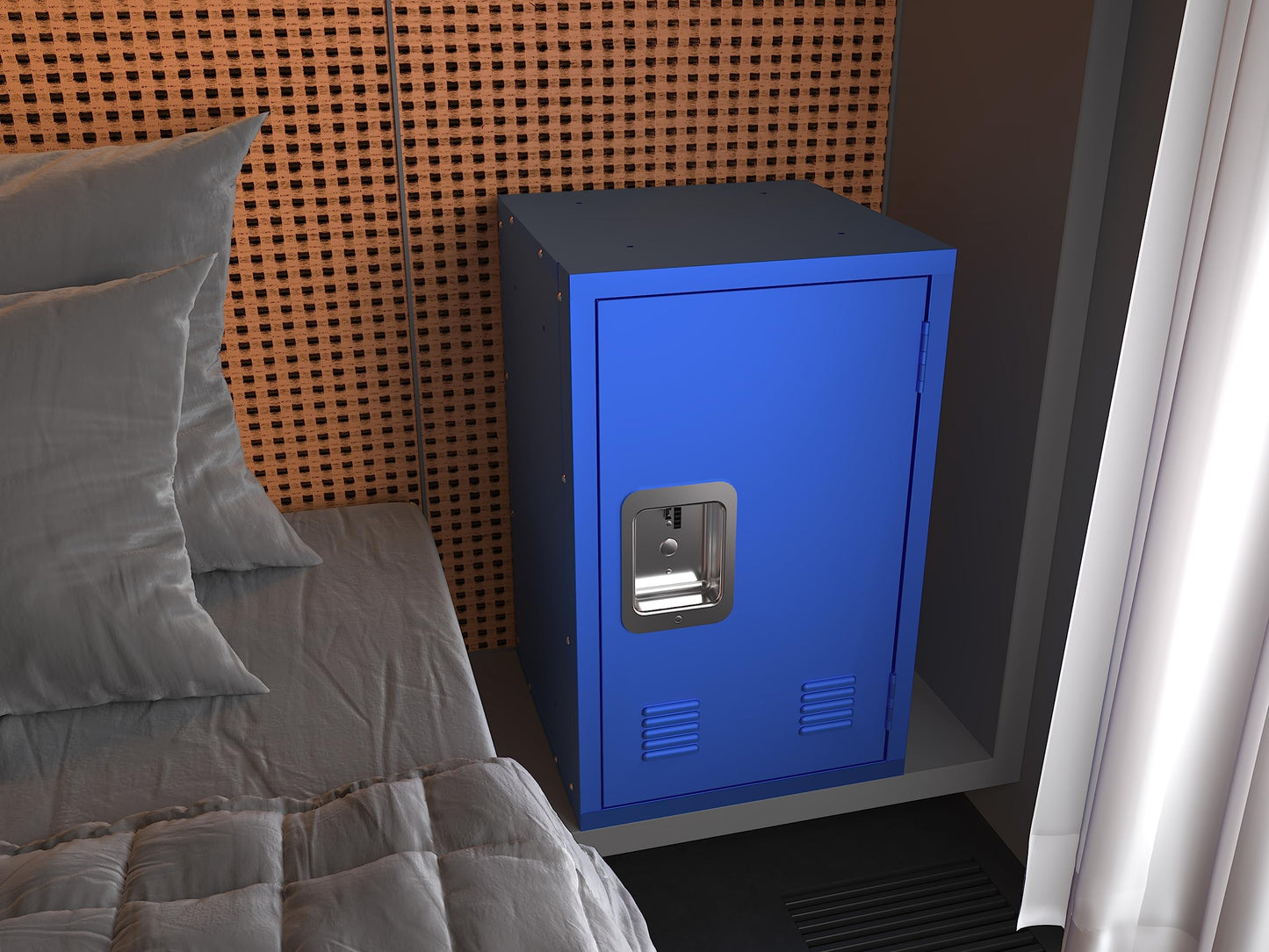 NIGSQJB 24"H Metal Lockable Storage Cabinet