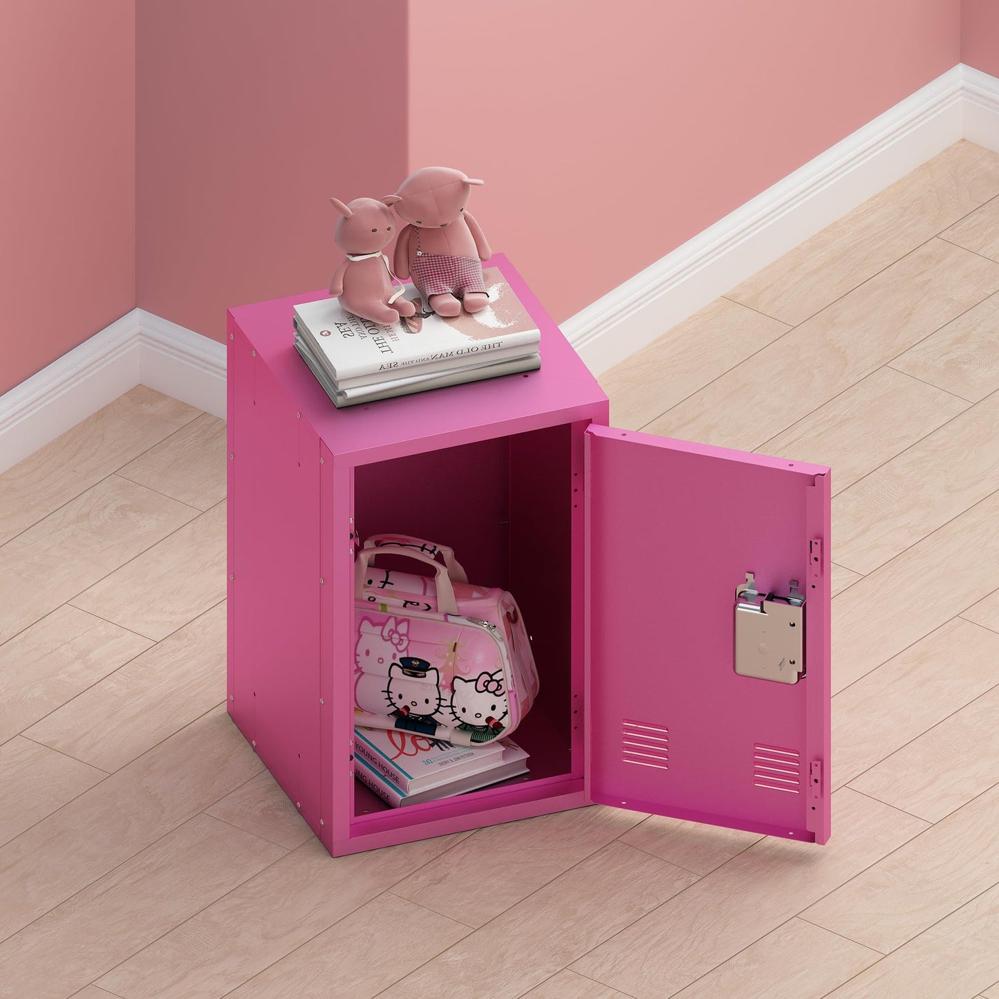 NIGSQJB 24"H Metal Lockable Storage Cabinet